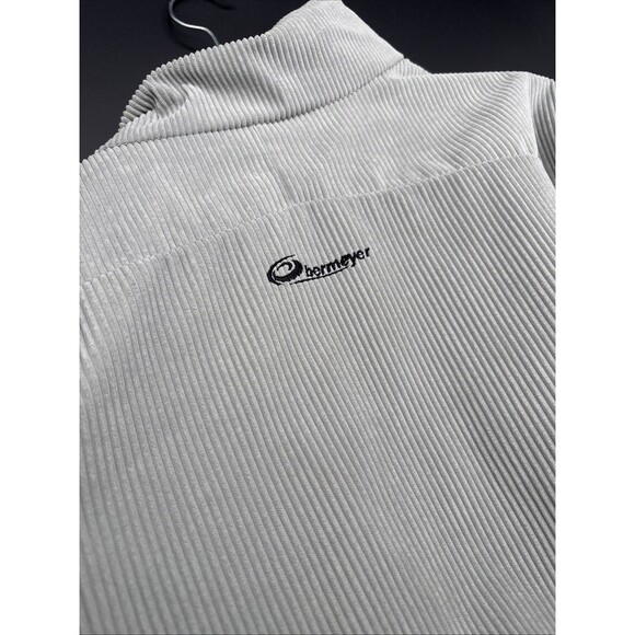 Obermeyer Men’s Large Gray Corduroy Full Zip Jacket - Picture 16 of 16